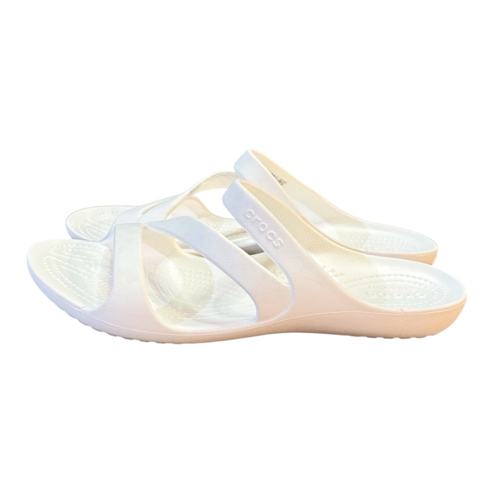 Crocs Women’s Kadee II Sandals Women’s Size 10 White